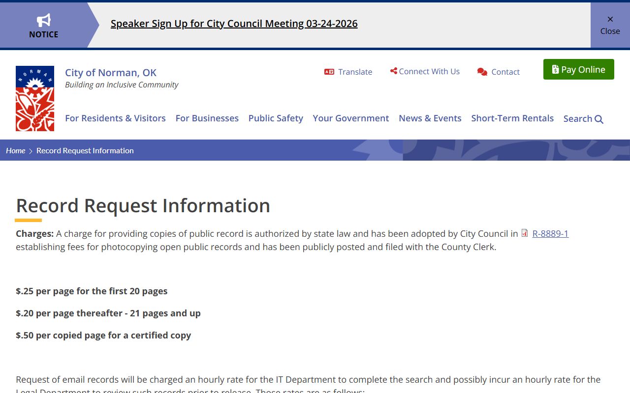 Cleveland County residents directory clerk document search portal
