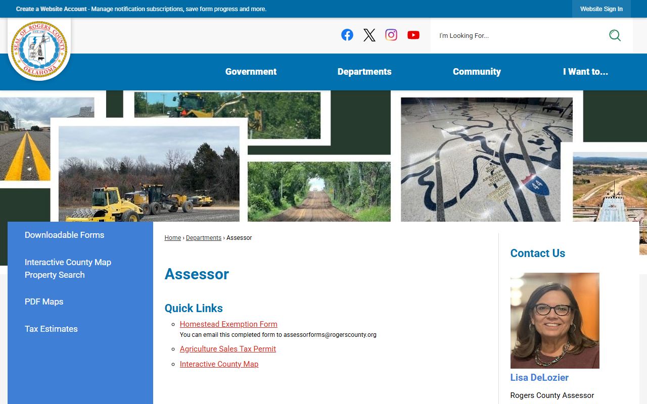 Rogers County residents directory public records overview